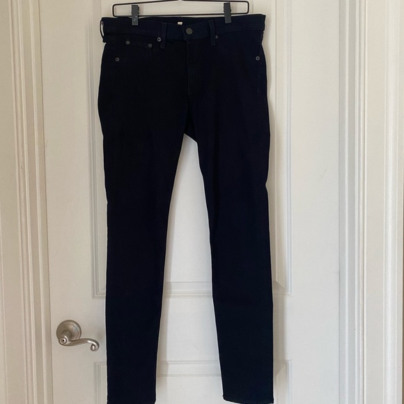 Rag & Bone The Legging Jean Wash Midnight & Skinny Denim Dark Blue Size 31 - Picture 6 of 11